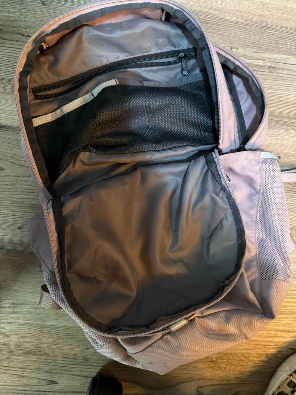 The North Face Jester Backpack in light pink